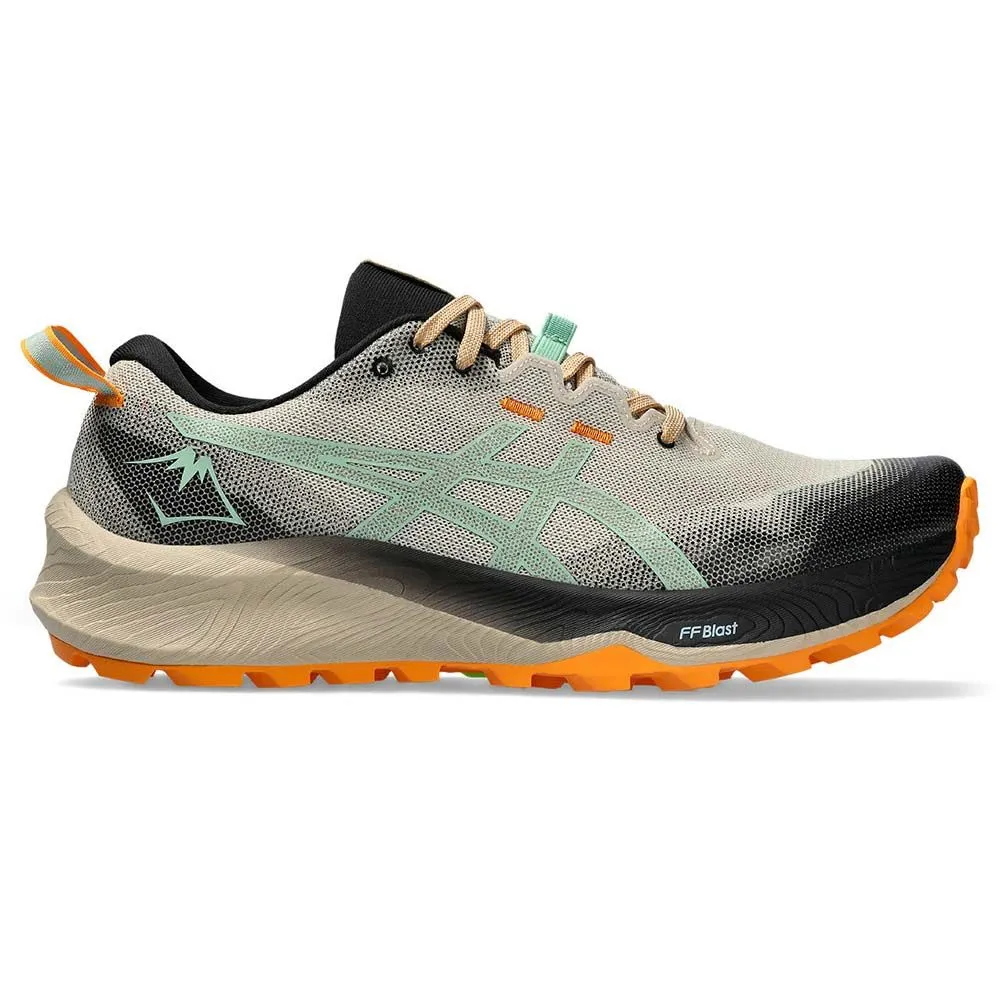 ASICS Gel-trabuco 12 Feather Grey/Dark Mint - Chaussure de Trail Running Homme