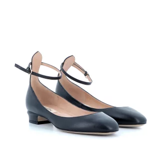 Ballerines Valentino Cuir Noir