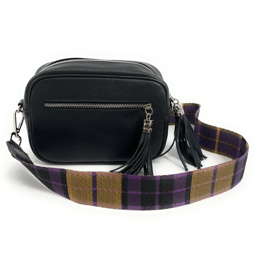 Bandoulière Amovible Tissu Argenté |Bandoulière TARTAN