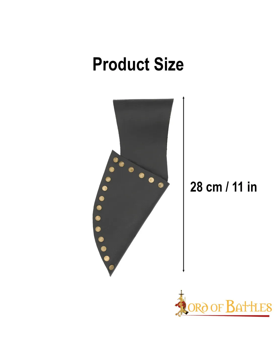 Baudrier de pirate en cuir pour main gauche ⚔️ Boutique Épées