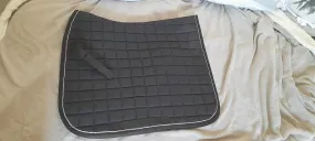 Black dressage pad