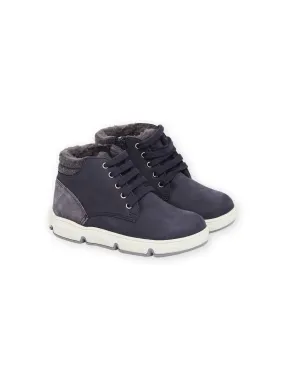 Navy Blue Boots