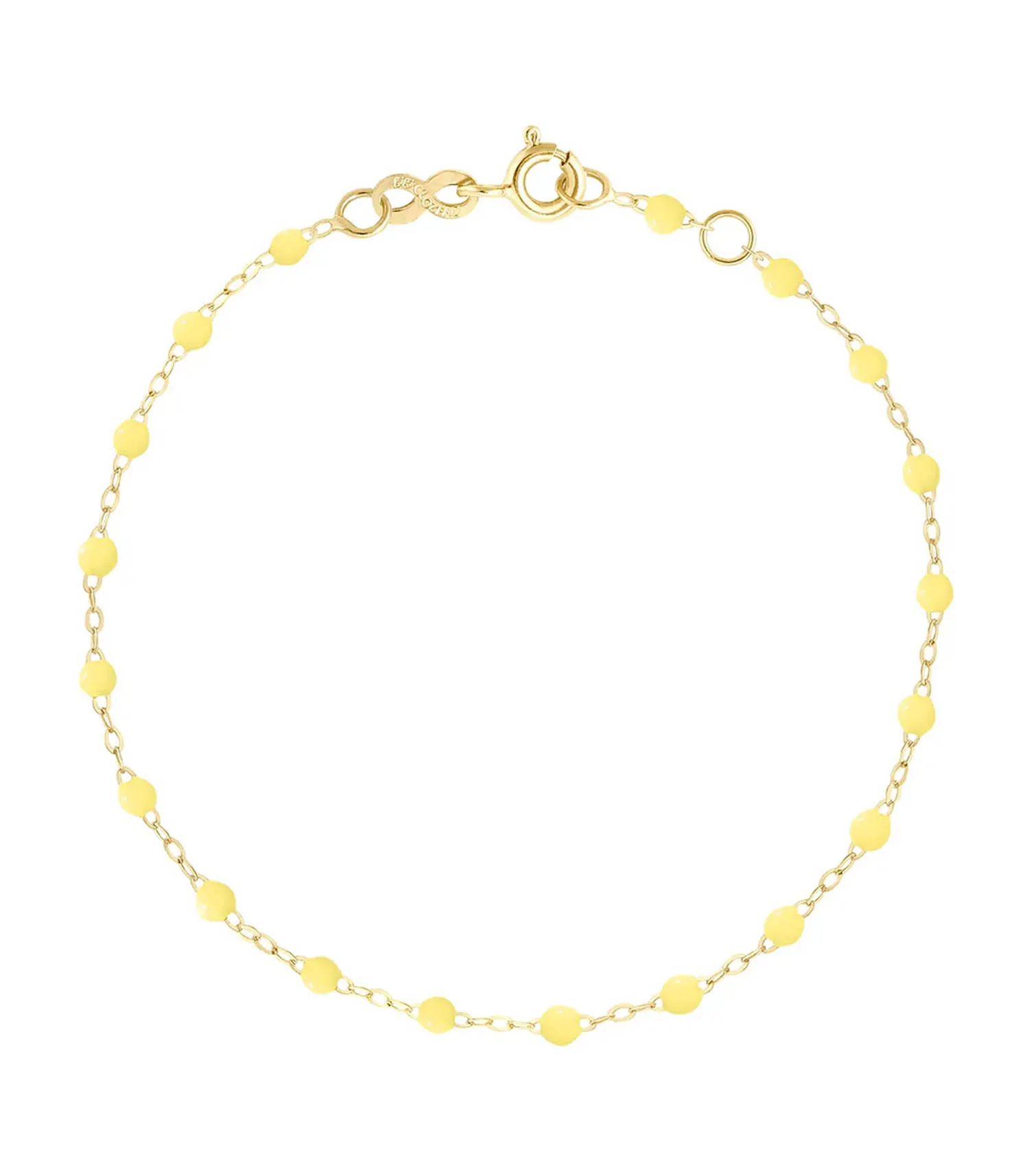 Bracelet Or Jaune et Perles de résine Gigi Clozeau - Jane de Boy