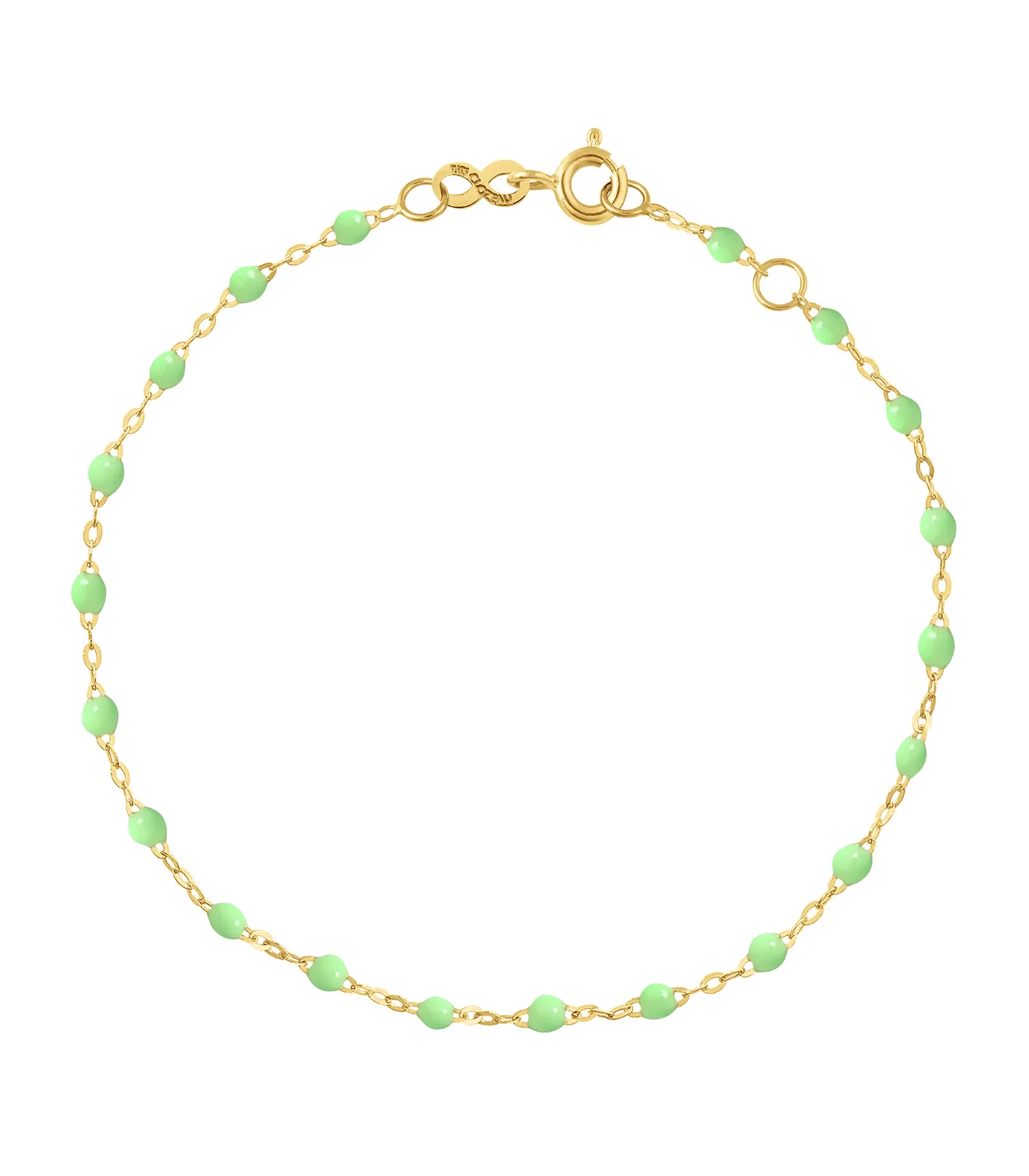 Bracelet Or Jaune et Perles de résine Gigi Clozeau - Jane de Boy