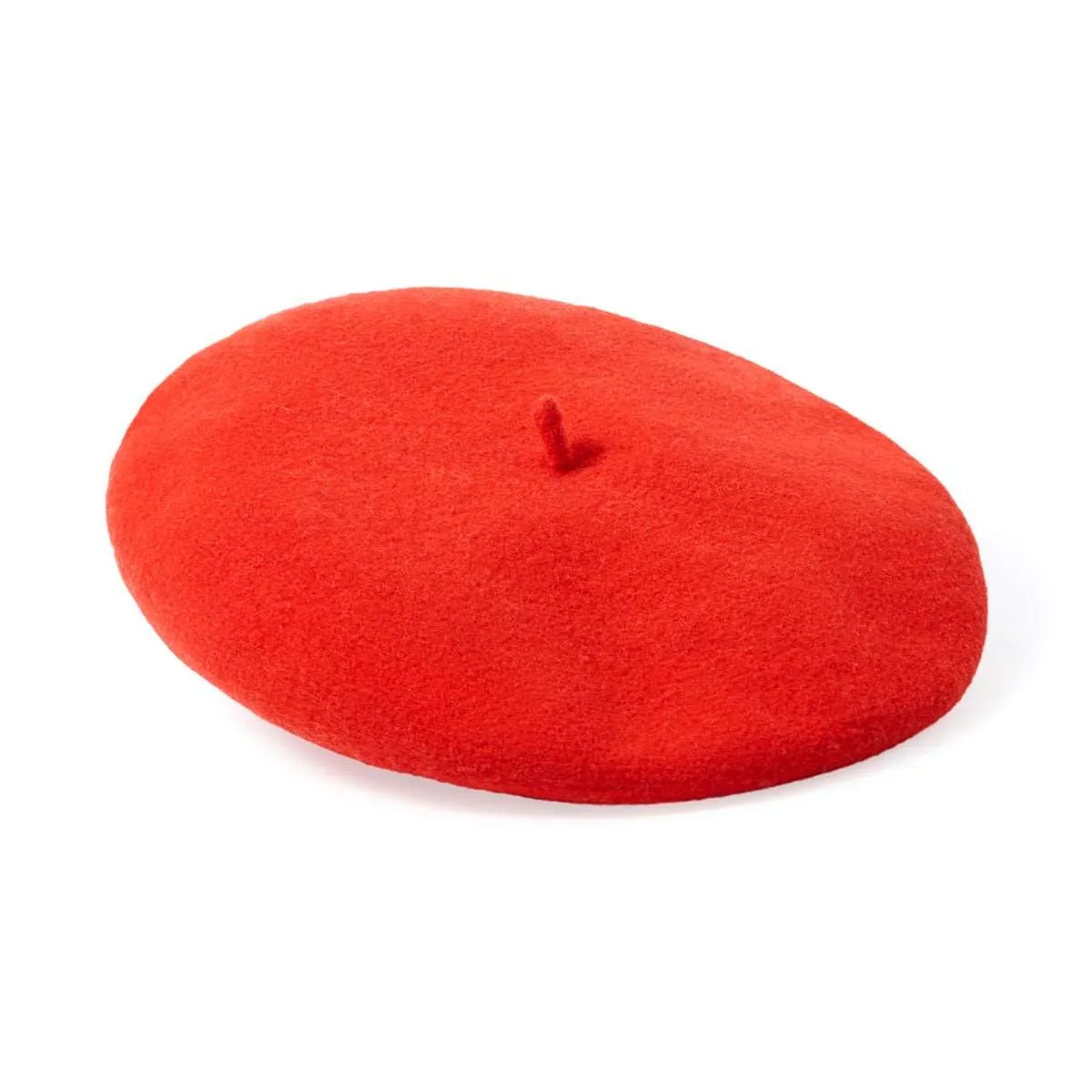 Béret basque Rouge 100% laine