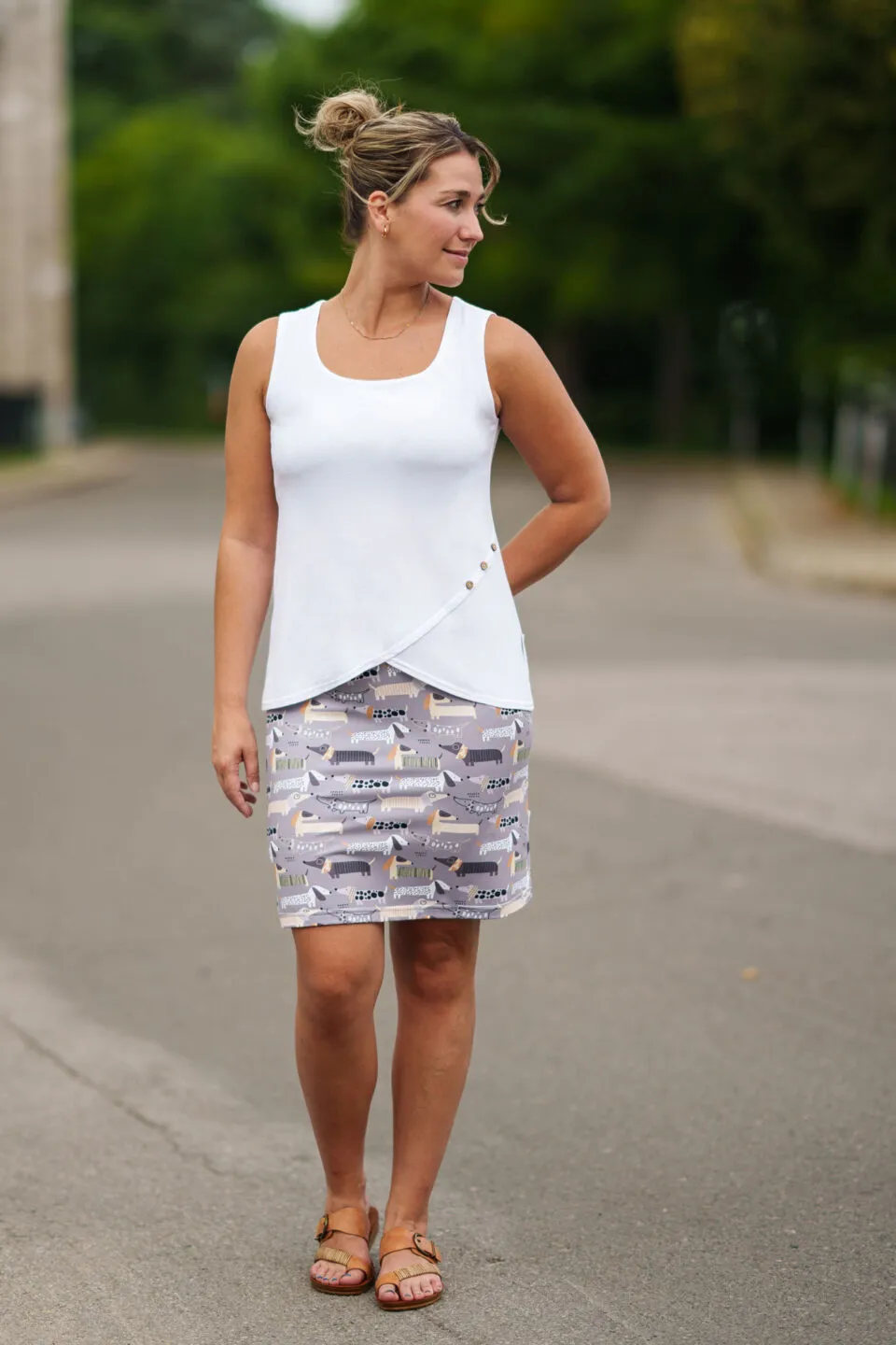 White Nicole Camisole