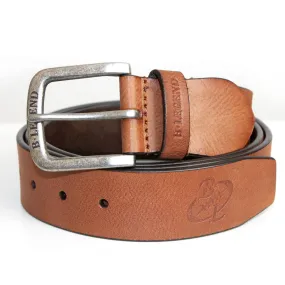 Ceinture en cuir rouille - Boucle métal