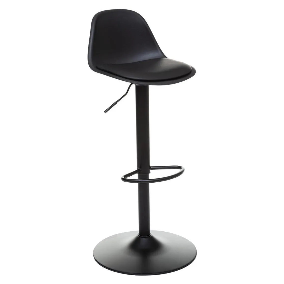 Chaise De Bar Ajustable AIKO Noir | 3 Suisses