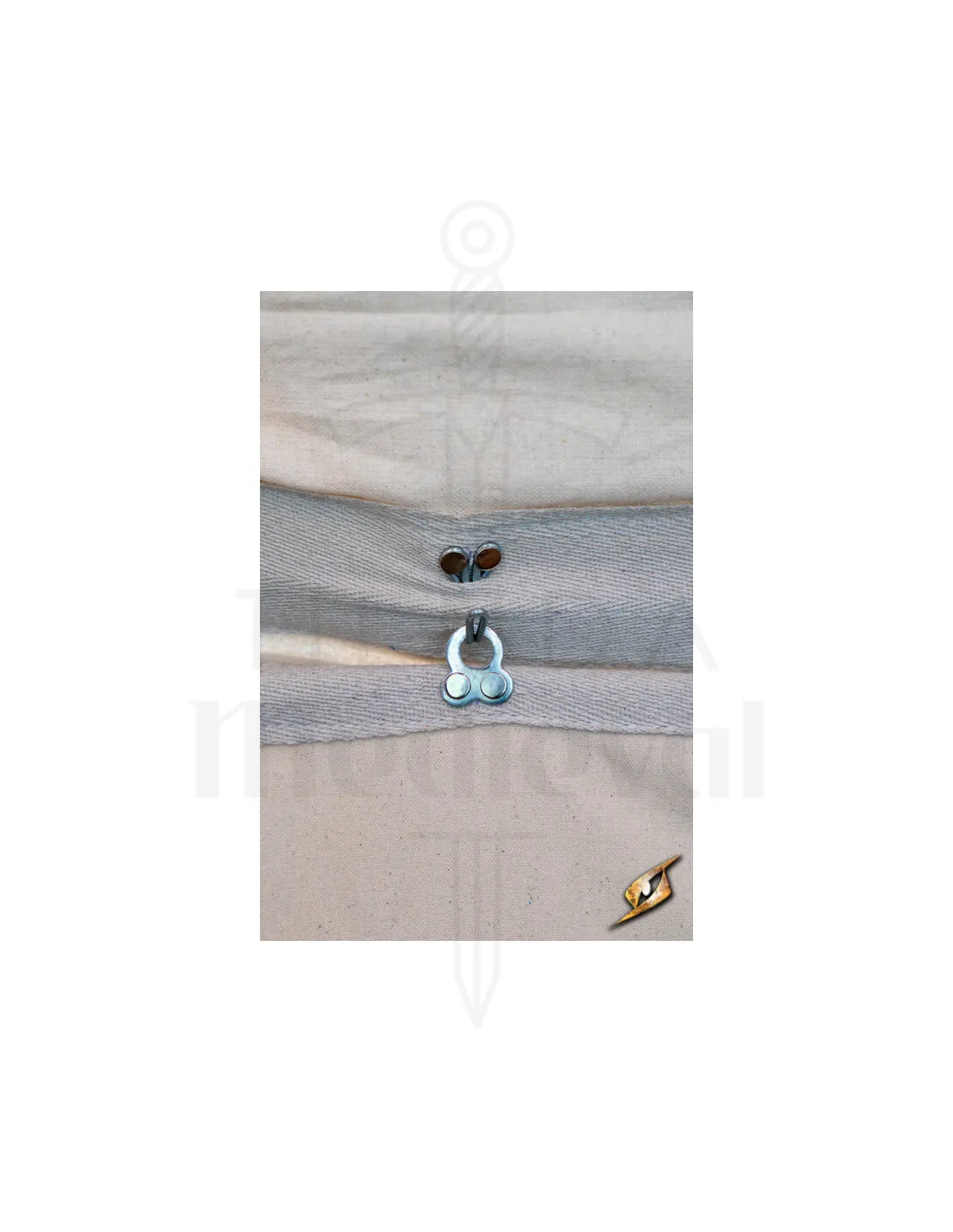 Chapiteau médiéval, bleu naturel 5 x 8 mètres. (Version compacte) ⚔️ Boutique
