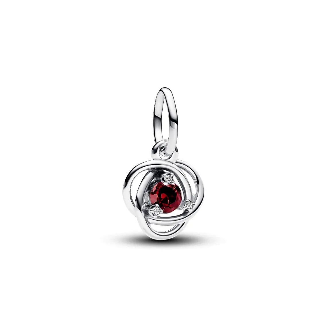 Charm Pendant Cercles de l’Éternité Rouge | 3 Suisses