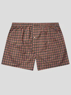 Derek Rose Geometric Patterned Boxers for Big and Tall Men - Capelstore