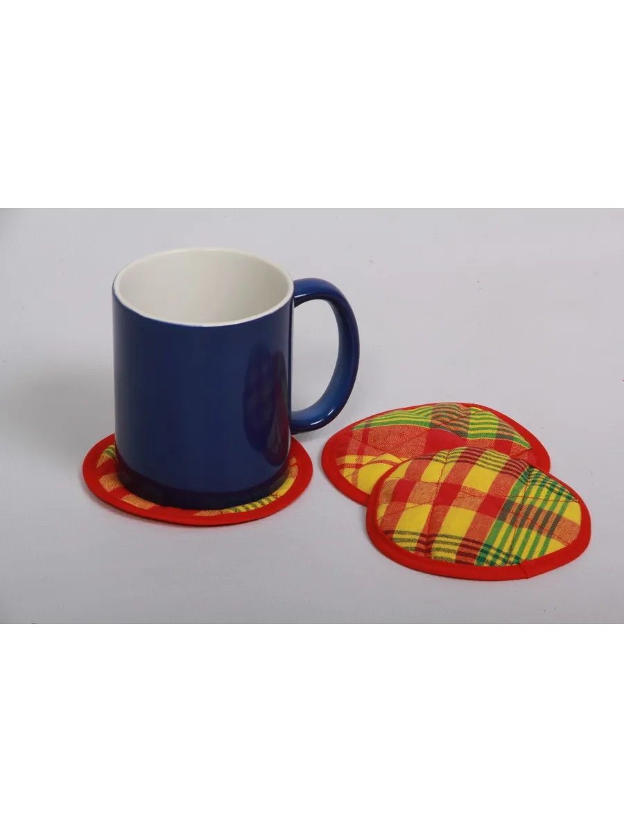Madras Glass Coaster