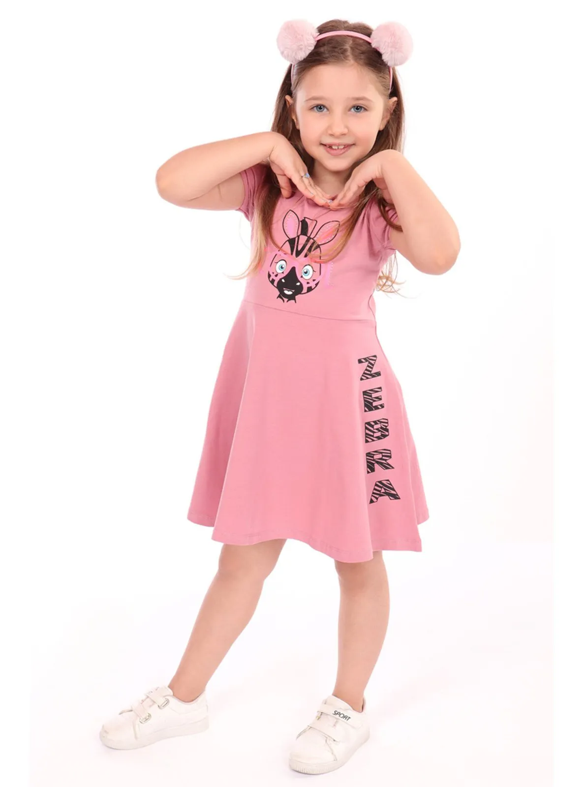 Dusty Rose - Girls` Dress