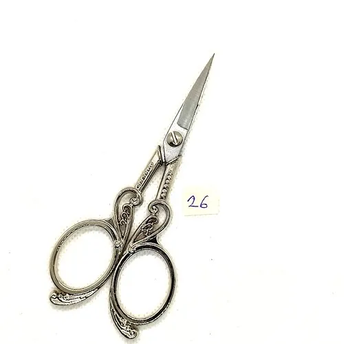 Embroidery Scissors - Silver Metal - 11cm - Size 26