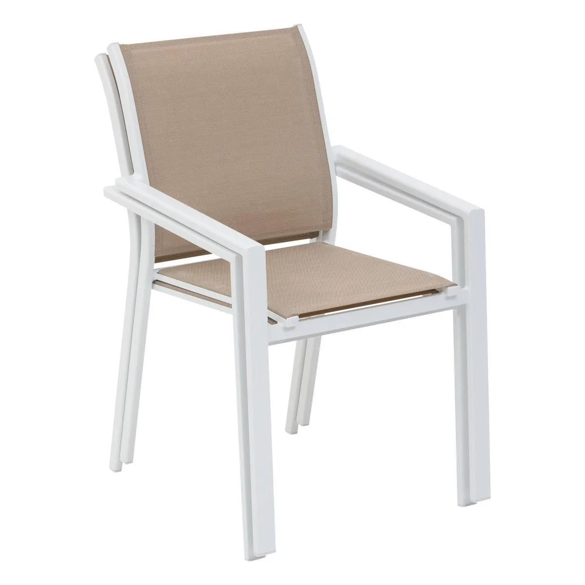 FAUTEUIL ESSENTIA LIN BLANC