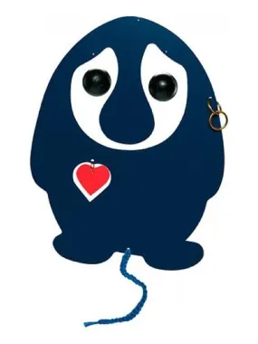 Flensted Mobiles Puffing Troll Blue - Blue