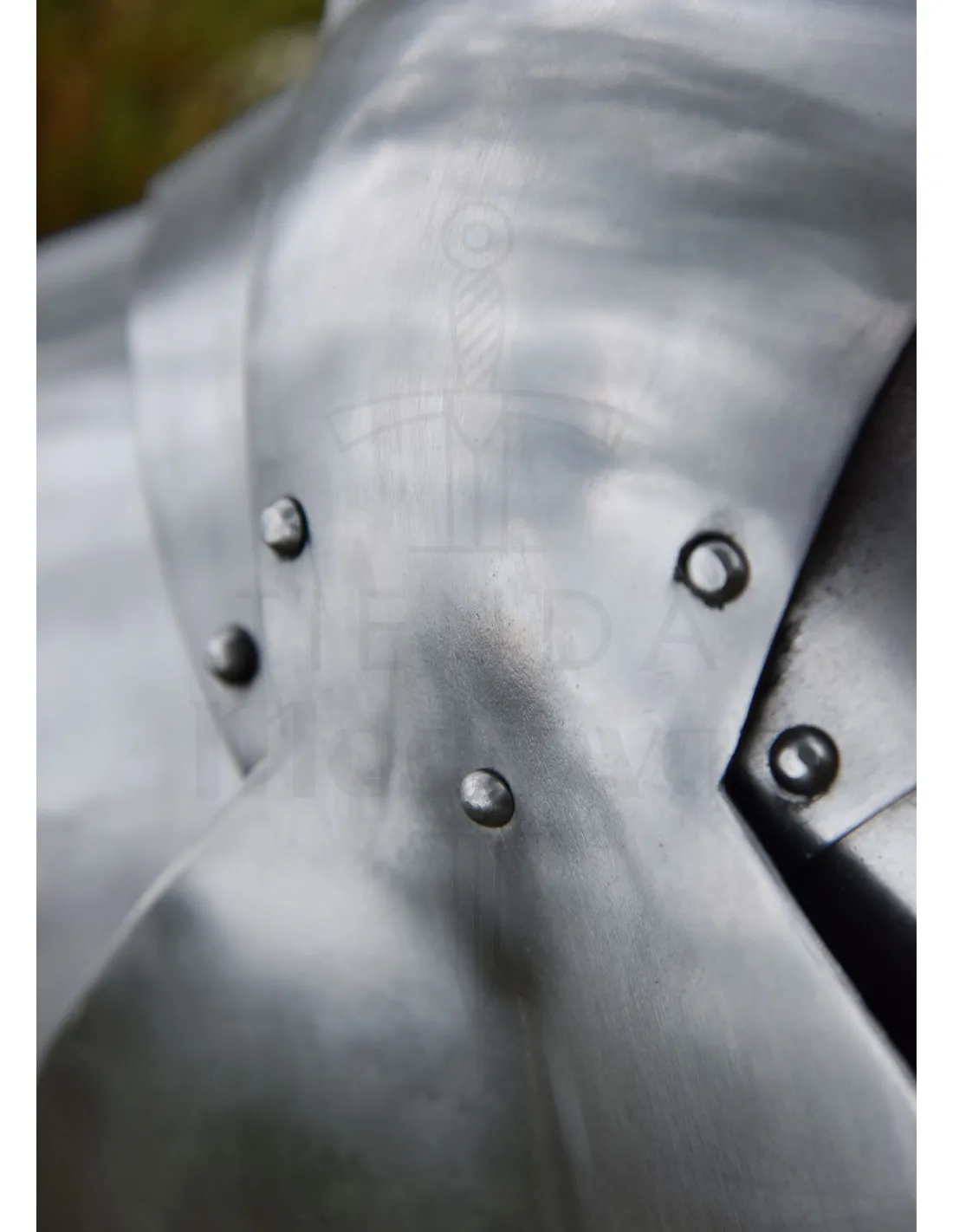 Genouillères gothiques en acier 1,6 mm. 15ème siècle ⚔️ Boutique Épées