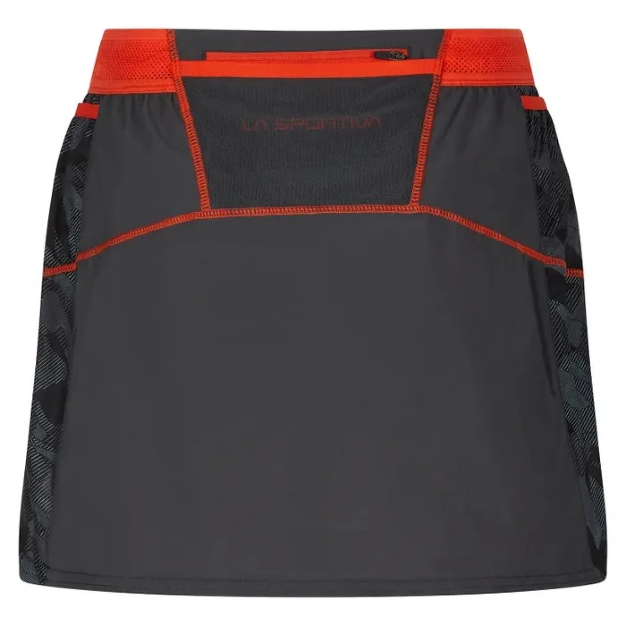 LA SPORTIVA AUSTER SKIRT CARBON ET CHERRY TOMATO femme