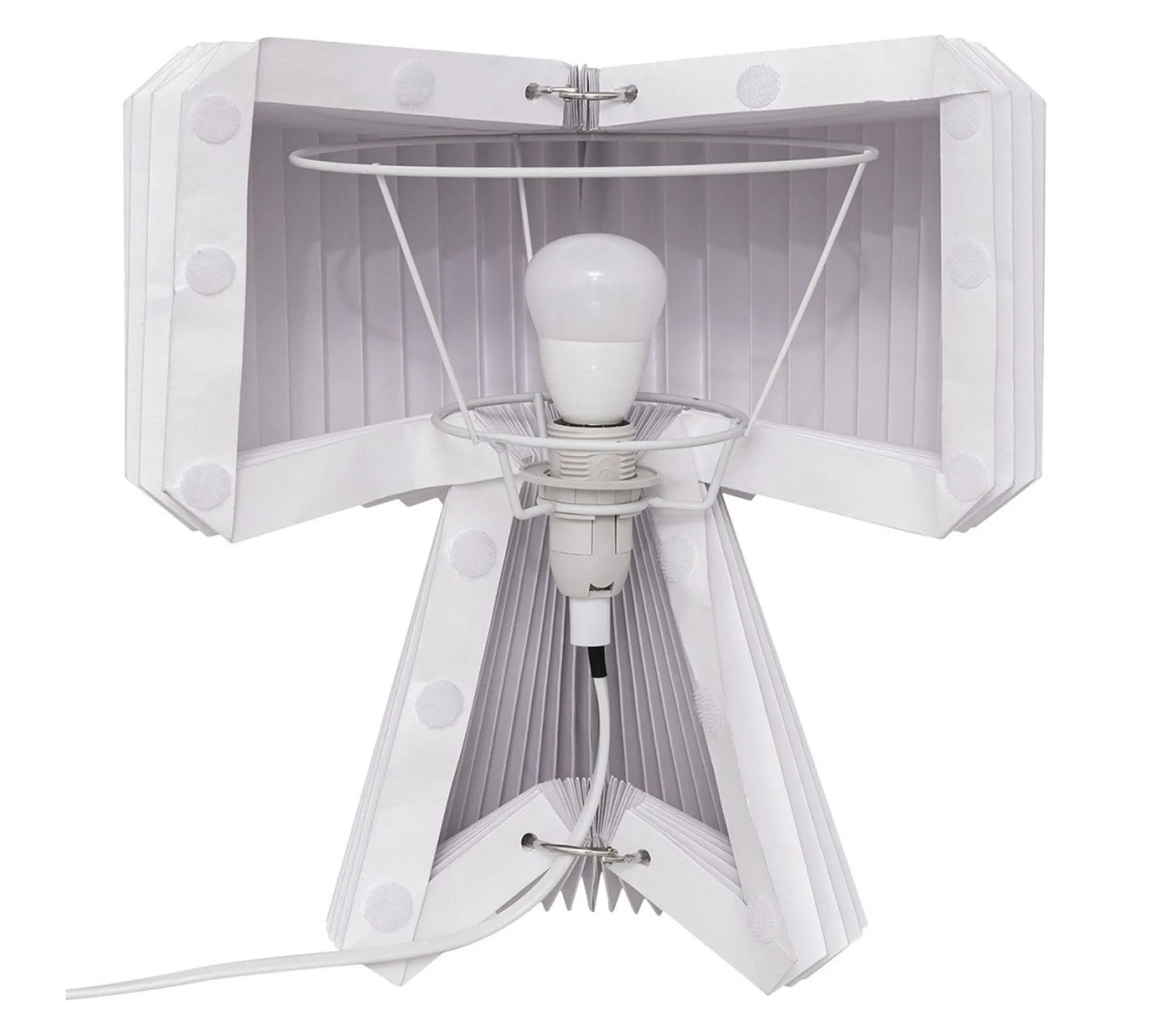 Lampe Papier Edda Blanc H32