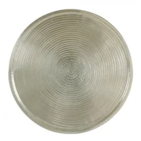Large Gray Metal Plateau