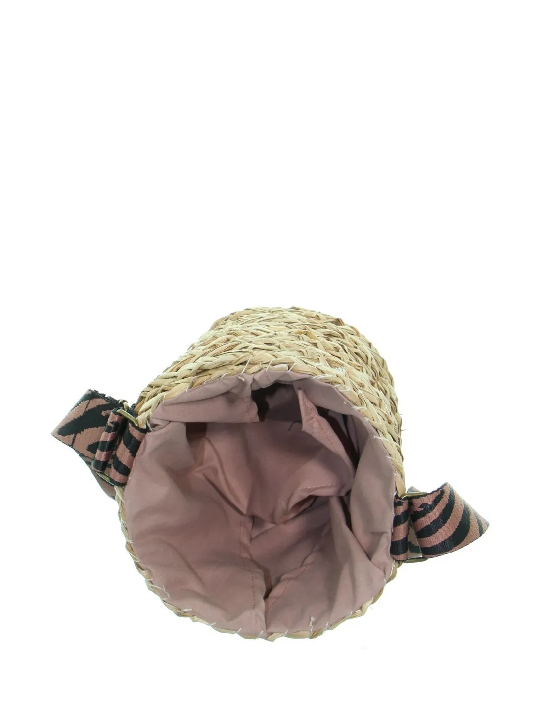 Le Voyage En Panier Pink Basket with Handle ref_49086 20*21*17