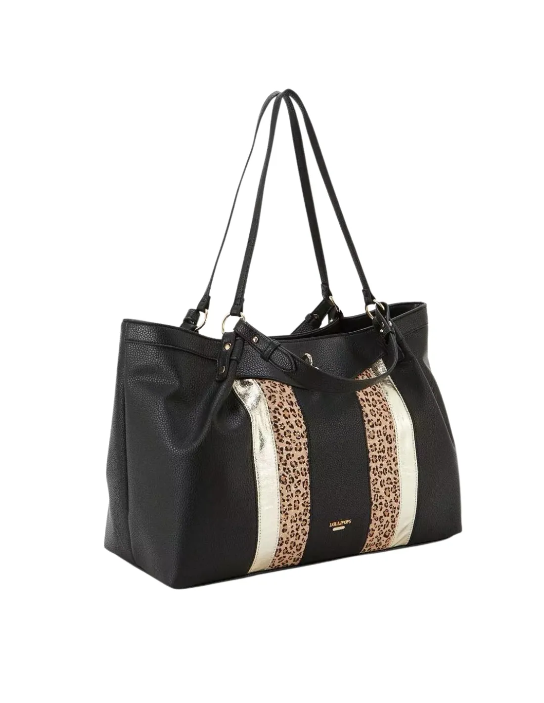 Lollipops Black Tote Bag Ref 60927 - 40x29x19 cm