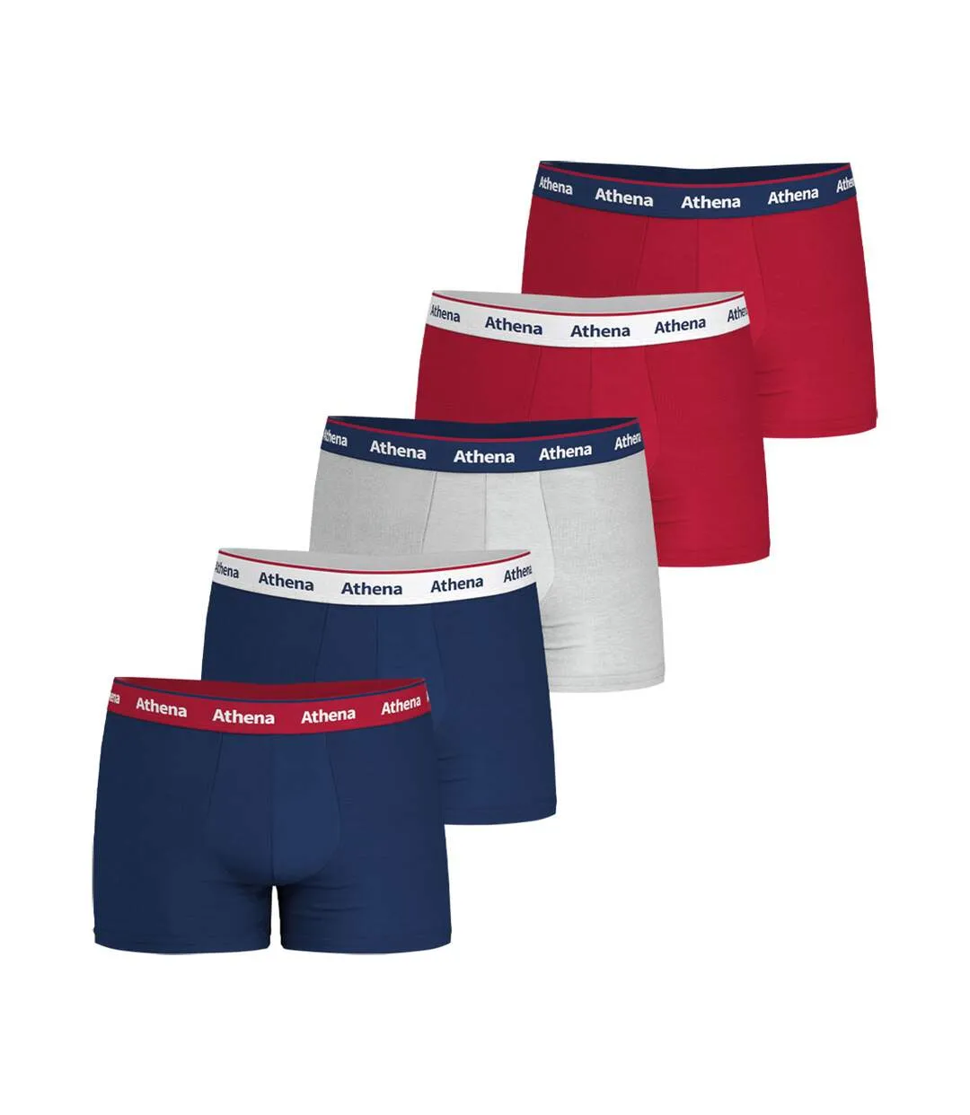Lot de 5 boxers homme Supporter