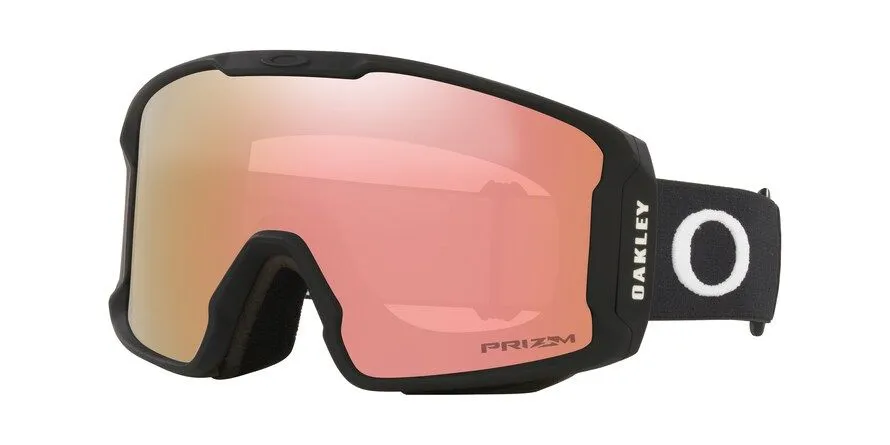 Masque de Ski Line Miner M - Matte Black - Prizm Rose Gold