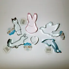 Metal Cookie Cutters Set of 6