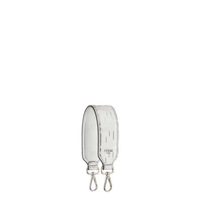 Mini Strap You - Bandoulière en cuir argent | Fendi