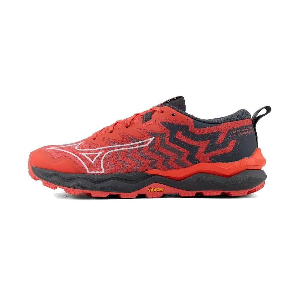 MIZUNO WAVE DAICHI 8 Homme CAYENNE/BLACK/HIGH RISK RED