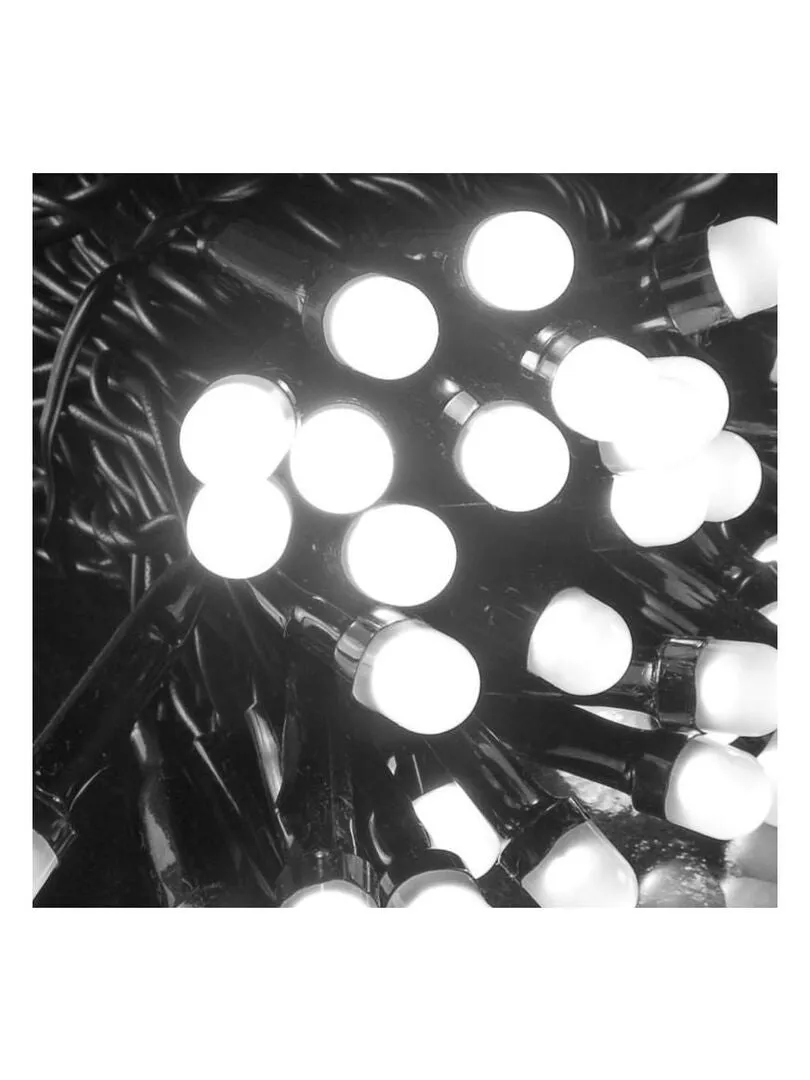 Outdoor White 20m LED Fairy String Lights - White
