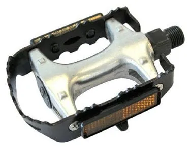 PEDALES VTT DURAL + CAGE ACIER CARTE SP910S.