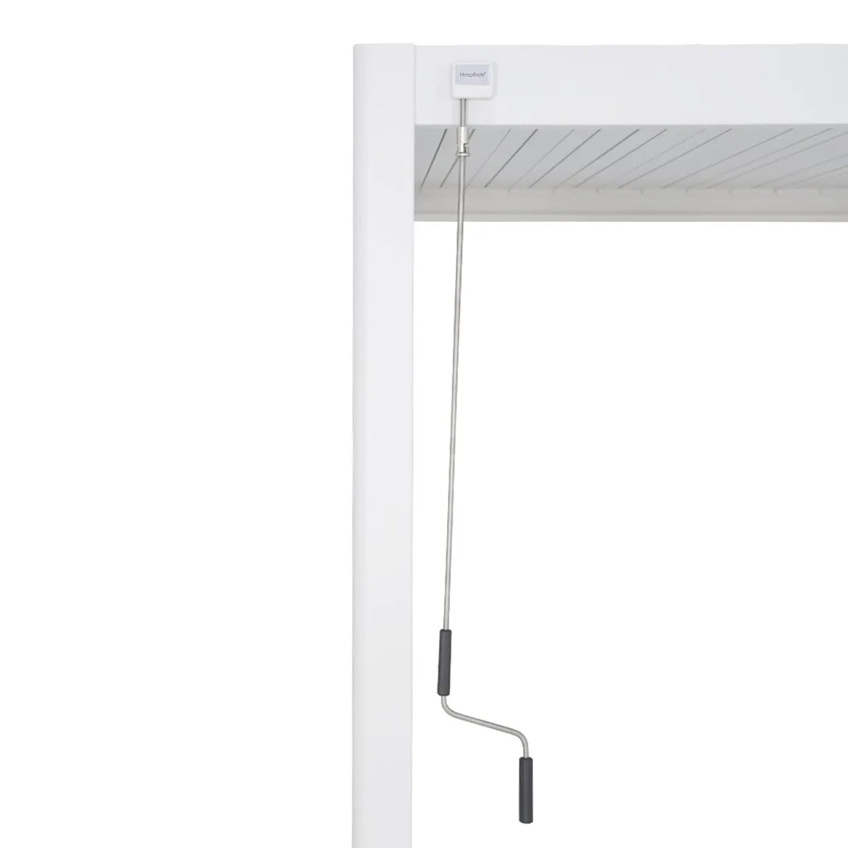PERGOLA EVORA 6X3.6M BLANC