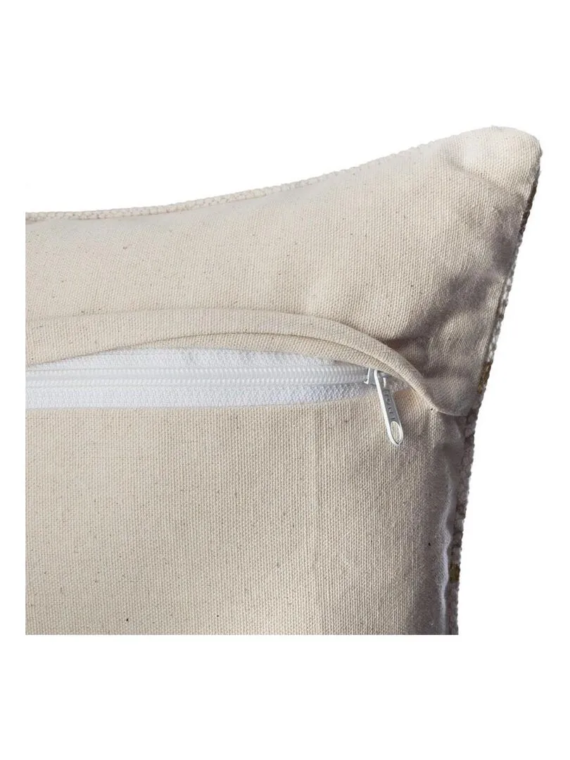 Pillow Cover 40x40 Gray Ethnic Gold - Multicolor