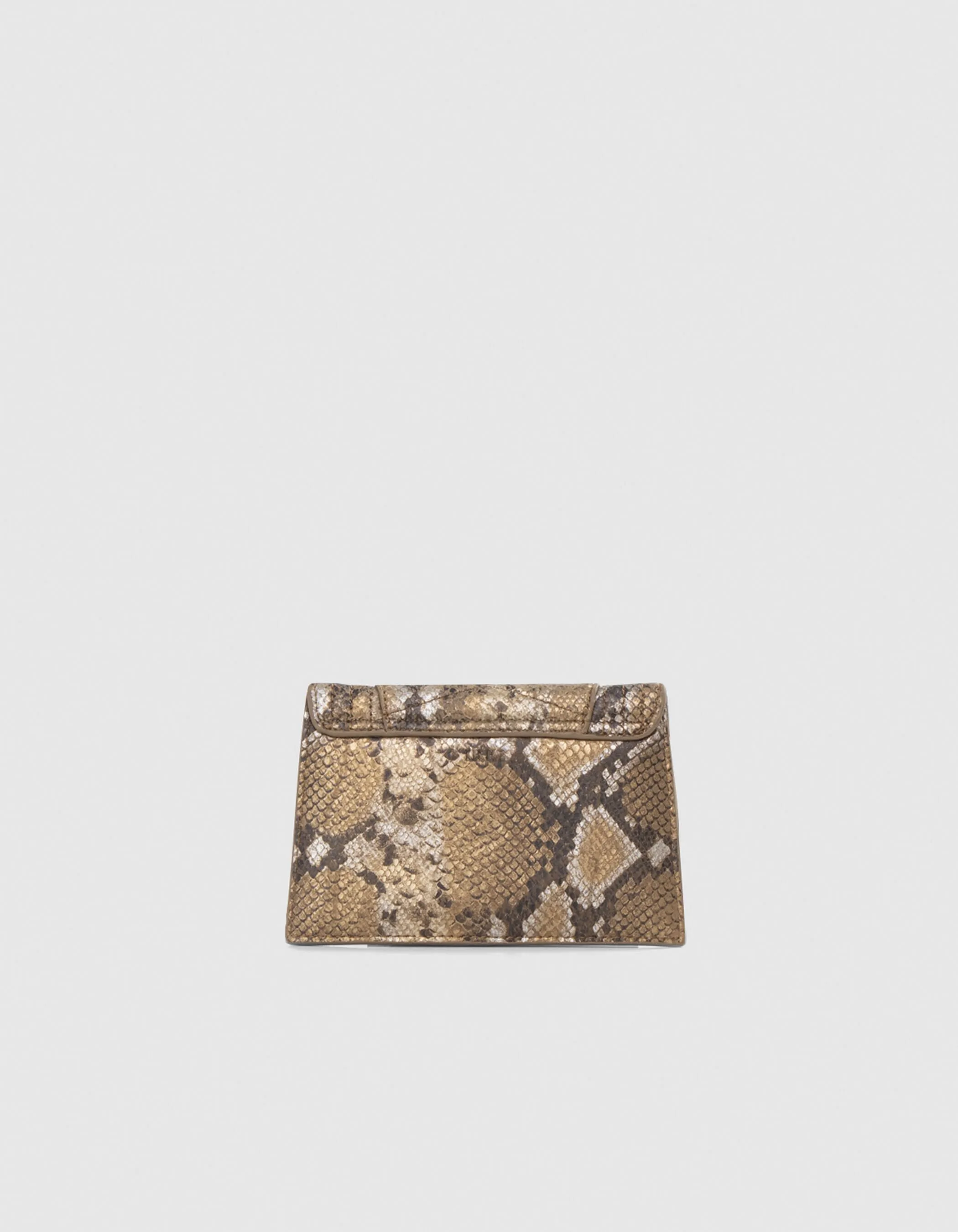 Porte-cartes THE 1. SEASONALS or cuir effet python Femme