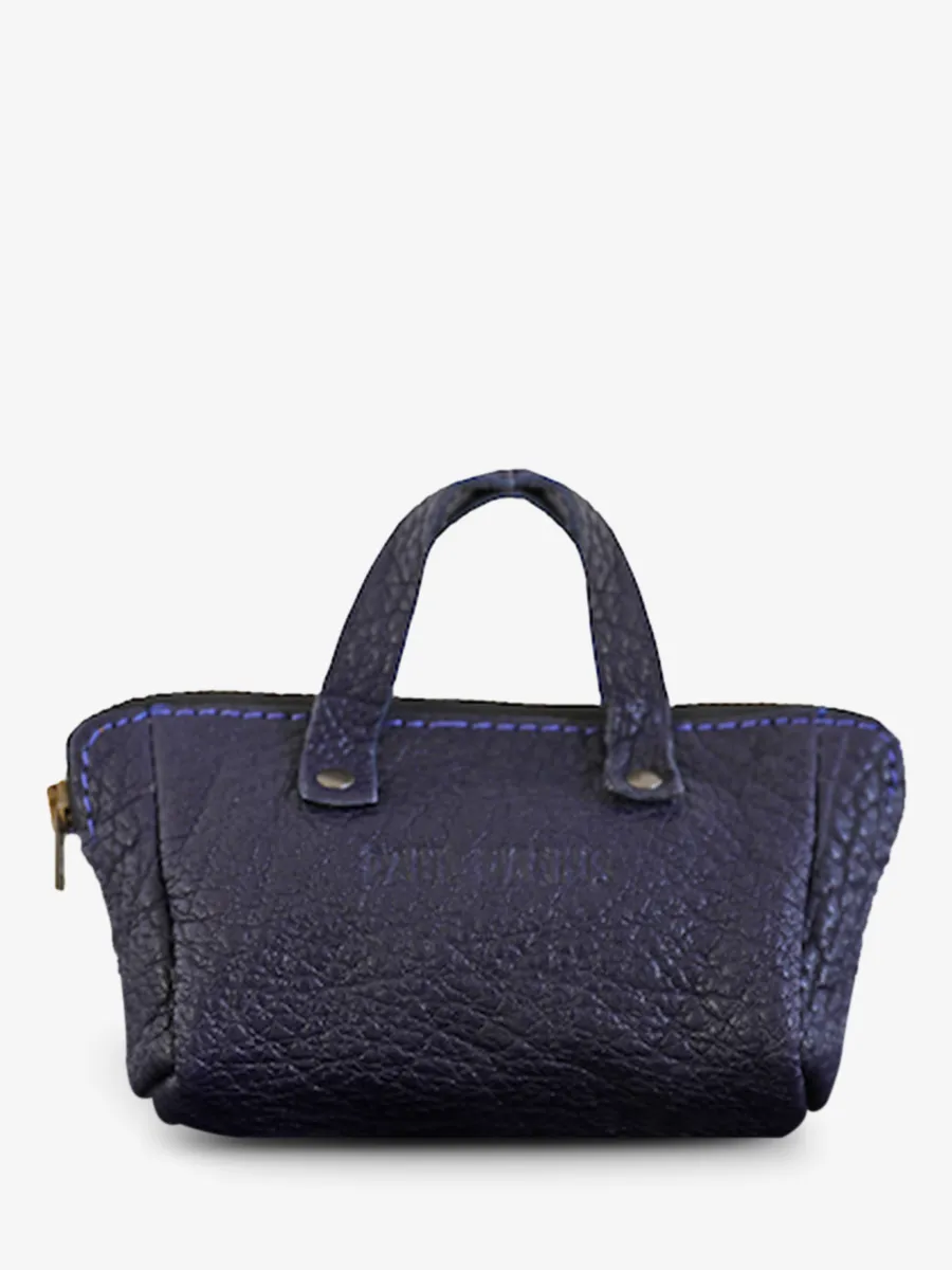 PORTE-MONNAIE CUIR BLEU MonPremier Paul Marius - Bleu Egyptien