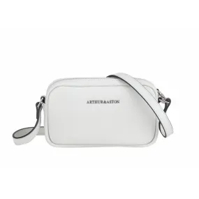Porté travers rectangulaire  en cuir perle  Raquel | 3 Suisses