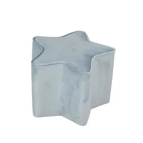 Pouf Enfant Lil Sofa - ROBA - Forme Étoile - Bleu clair bleu - Roba