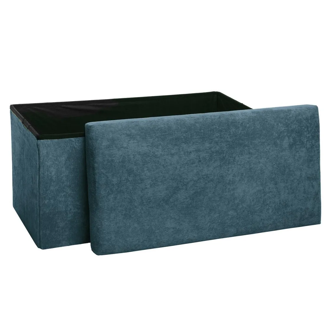 Pouf Plié Bleu | 3 Suisses