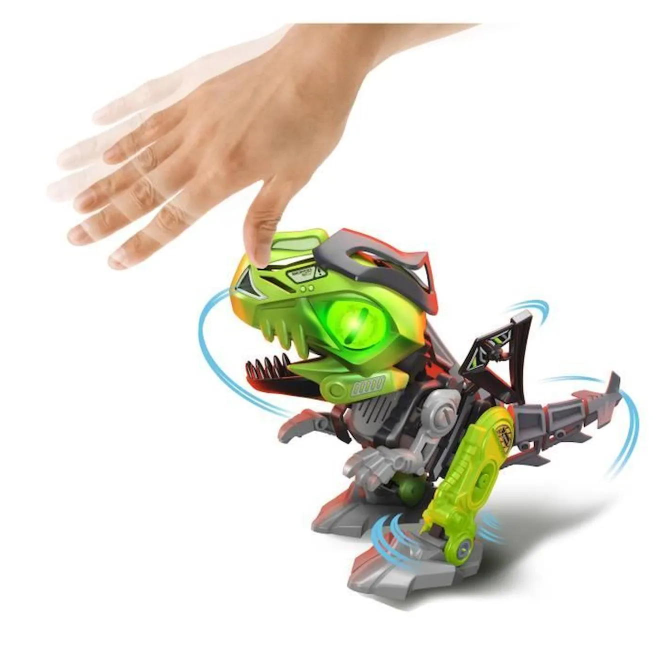 Robot dinosaure à construire Mega Dino Biopod - YCOO - Cyberpunk - 22cm vert - Ycoo