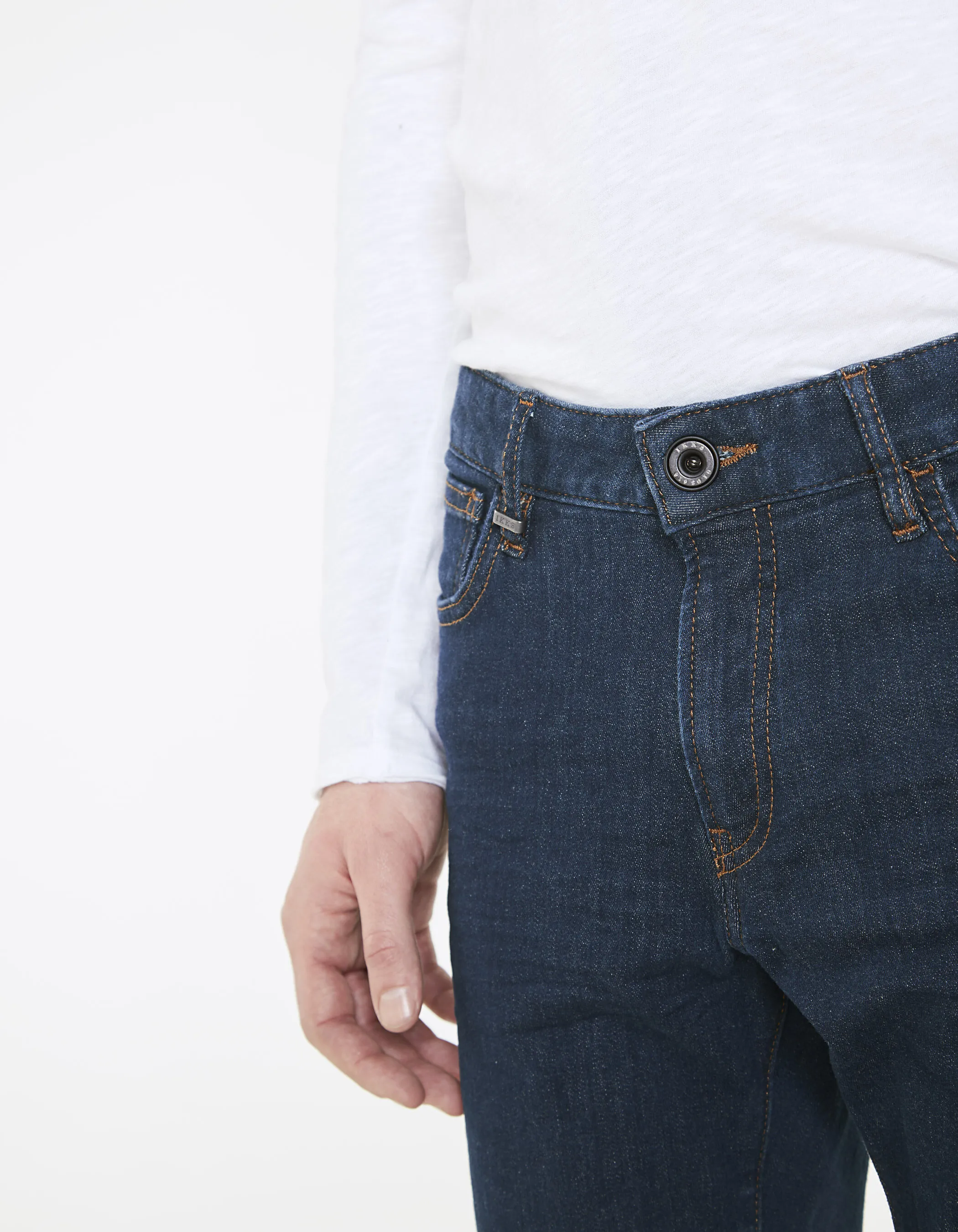 Men's Indigo Blue Slim Jeans