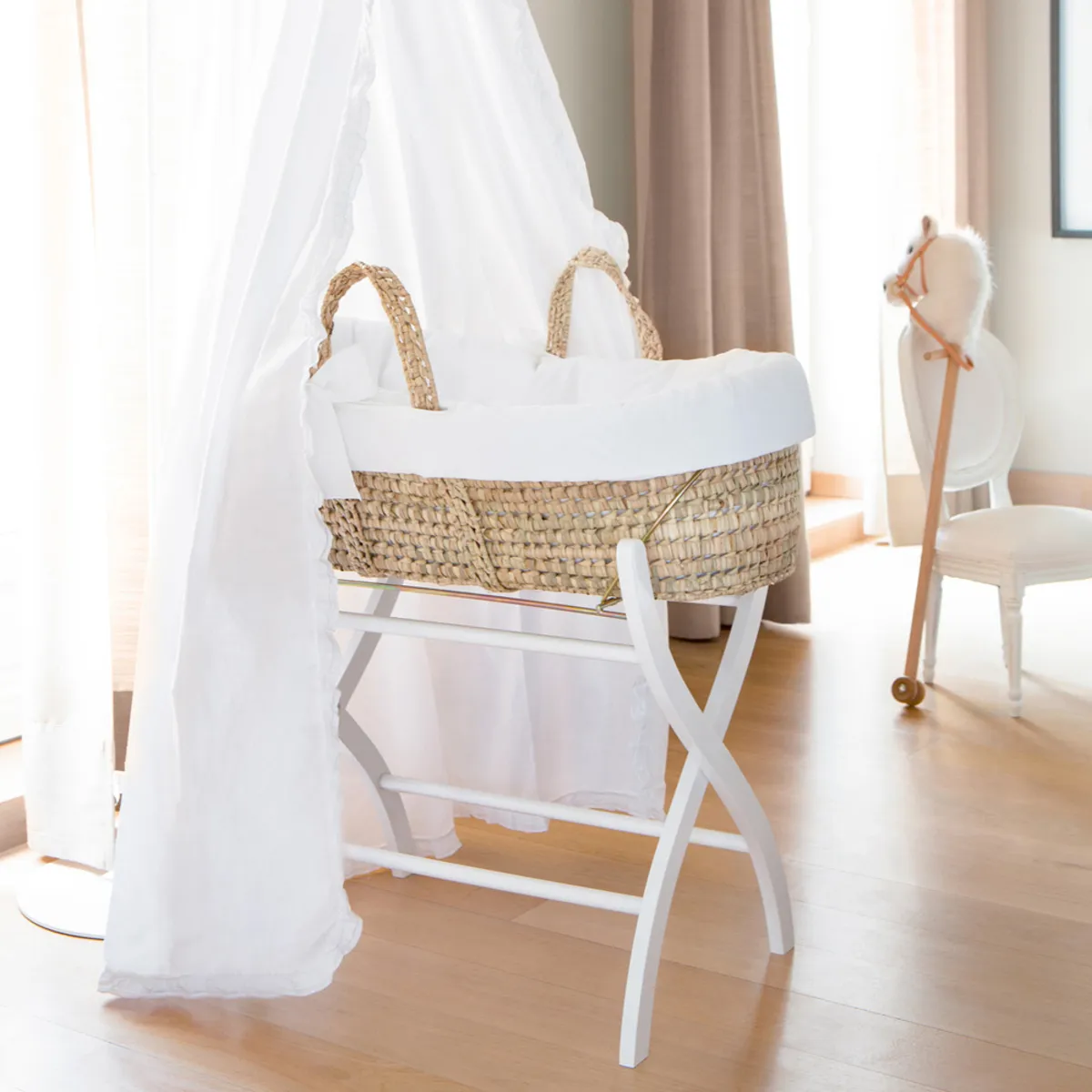Socle de Couffin - Blanc