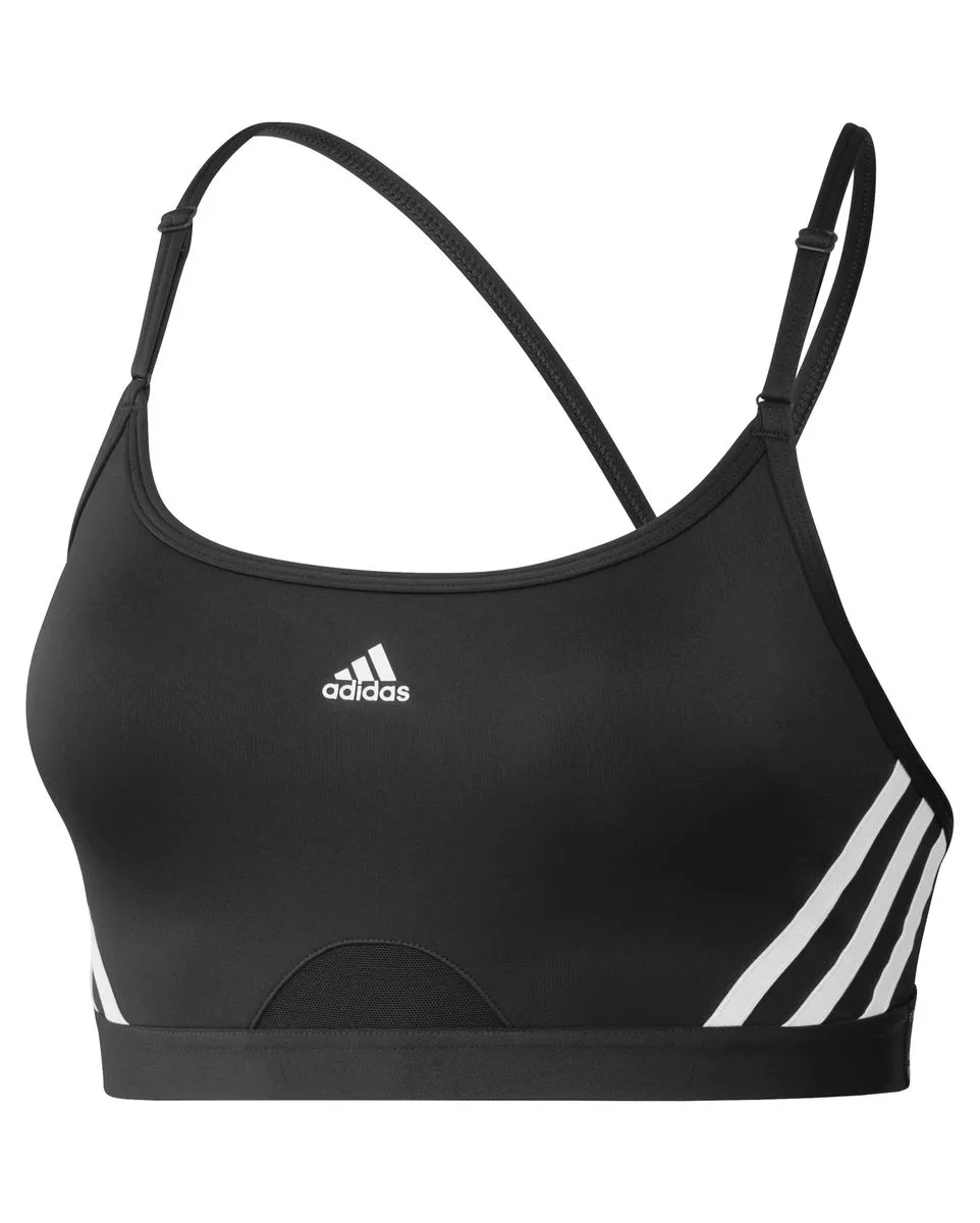 Soutien-gorge sport Femme TRN LS 3S B Noir