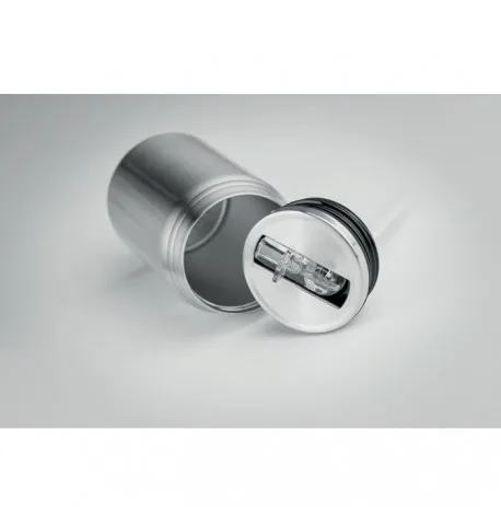 Stainless Steel Insulated Can-Shaped Double-Wall Tumbler.