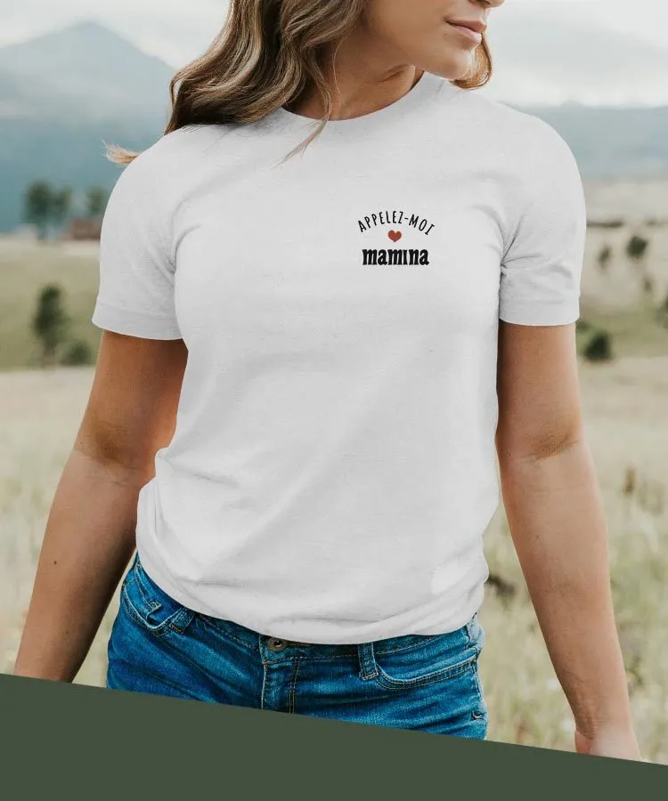 T-Shirt Call Me Mamina Women's