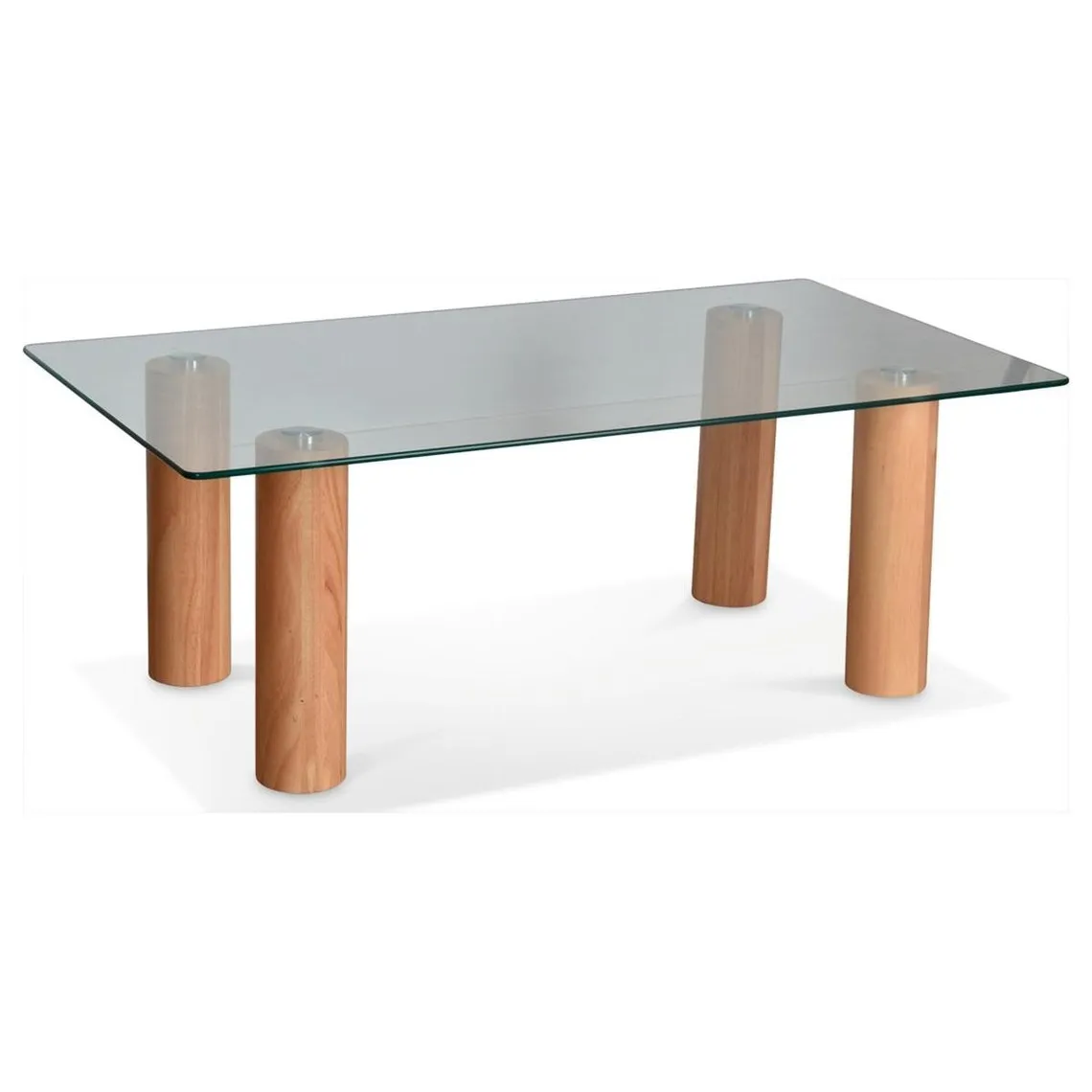 Table basse rectangle Studio en Verre trempé | 3 Suisses