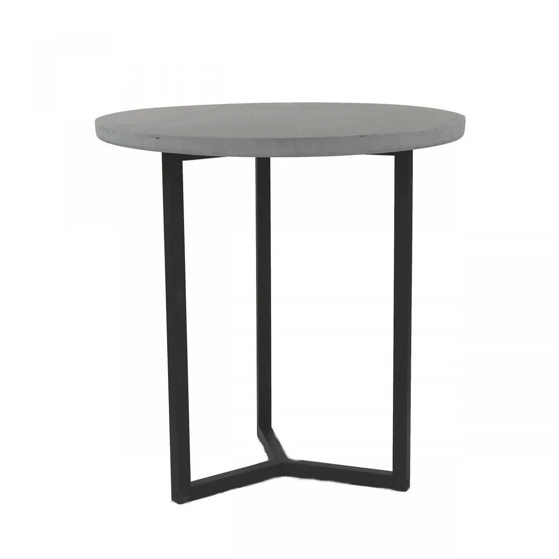 Table d'appoint de table CLAY en Métal Noir | 3 Suisses