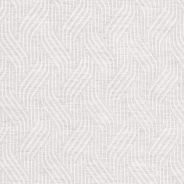 Tissu de décoration jacquard lignes ondulées – gris clair