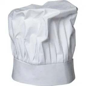 Toque aérée chef cuisinier 21 cm - KM 16/3 - blanc 